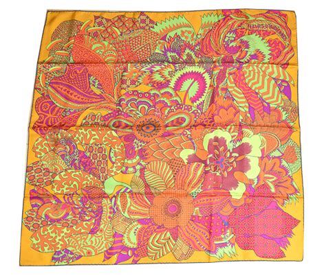 fleurs d indiennes hermes|Hermès Fleurs D'Indiennes Silk Scarf .